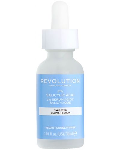 Revolution Skincare Серум за лице Salicylic Acid 2%, 30 ml - 1