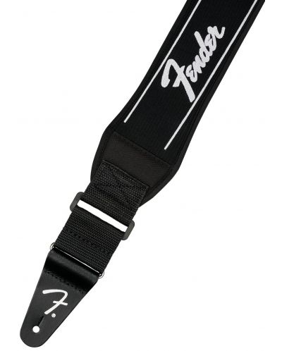 Ремък за китара Fender - Swell Neoprene Strap, черен/бял - 5