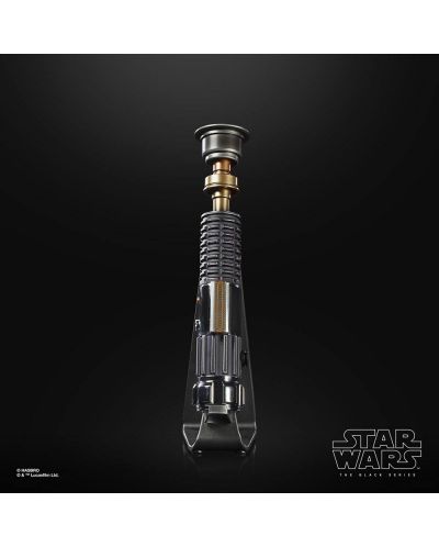 Реплика Hasbro Movies: Star Wars - Obi-Wan Kenobi's Lightsaber (Black Series) (Force FX Elite) - 6