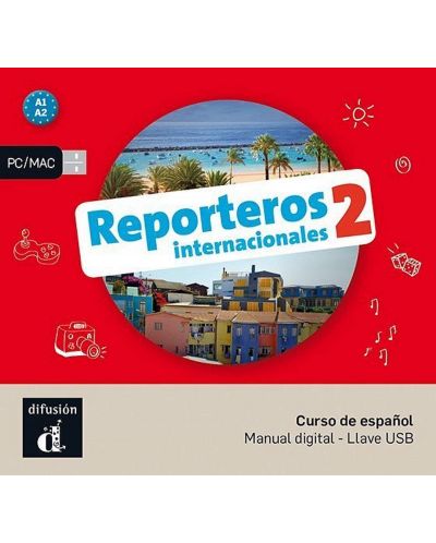 Reporteros internacionales 2 (A1-A2) Llave USB con libro digital - 1
