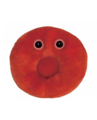 Плюшена играчка Червена кръвна клетка - 1