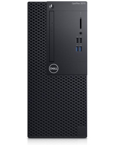 Настолен компютър Dell OptiPlex - 3070 MT, черен - 1