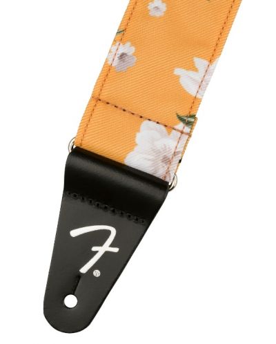 Ремък за китара Fender - Floral Strap, жълт - 2