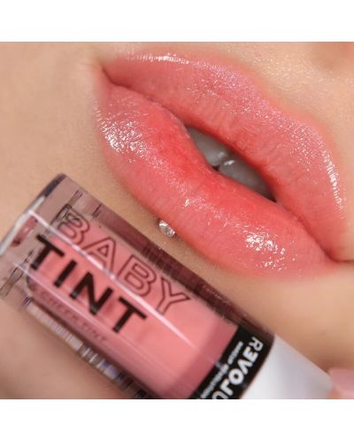 Relove by Revolution Течен руж и блясък за устни Baby Tint, Baby, 1.4 ml - 4