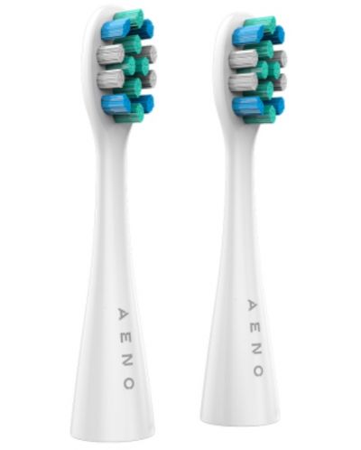 Резервни глави за четки за зъби AENO - DB7/DB8, 2 броя, бели - 1
