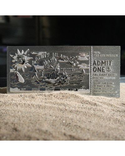 Реплика FaNaTtik Movies: Jaws - Annual Regatta Ticket (Silver Plated) (Limited Edition) - 2
