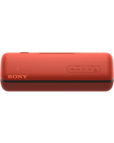 Портативна колонка Sony - SRS-XB32, червена - 5