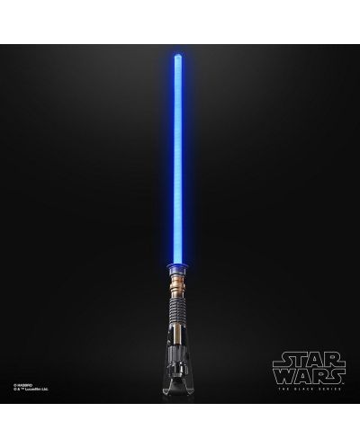 Реплика Hasbro Movies: Star Wars - Obi-Wan Kenobi's Lightsaber (Black Series) (Force FX Elite) - 4