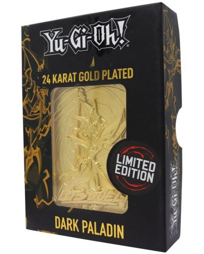Реплика FaNaTtik Animation: Yu-Gi-Oh! - Dark Paladin (Limited Edition) (Gold Plated Ingot) - 3