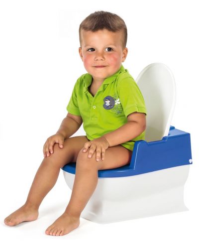 Детска тоалетна чиния Reer - Синя - 3