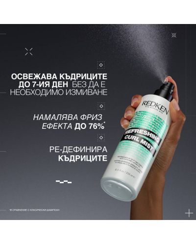 Redken Acidic Bonding Curls Освежаващ спрей за къдрици, 250 ml - 2