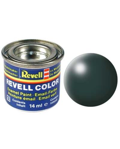 Емайл боя за сглобяеми модели Revell - Копринено патинено зелено (32365) - 1
