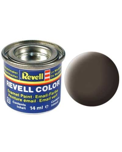 Емайл боя за сглобяеми модели Revell - Тъмно кафяв, мат (32184) - 1