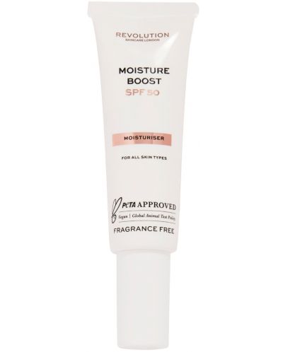 Revolution Skincare Хидратиращ крем за лице Moisture Boost, SPF50, 50 ml - 1