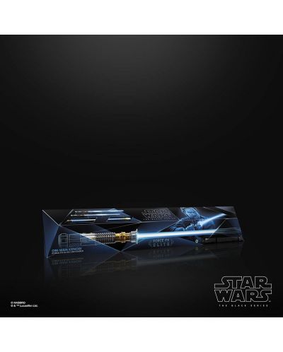 Реплика Hasbro Movies: Star Wars - Obi-Wan Kenobi's Lightsaber (Black Series) (Force FX Elite) - 9