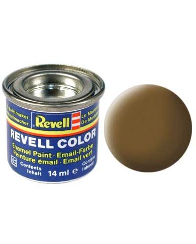 Емайл боя за сглобяеми модели Revell - Земно-кафяв, мат (32187) - 1