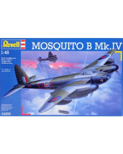 Сглобяем модел на военен самолет Revell - Mosquito Mk.IV Bomber (04555) - 3