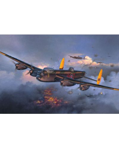 Сглобяем модел на военен самолет Revell - Avro Lancaster Mk.I/III (04300) - 2