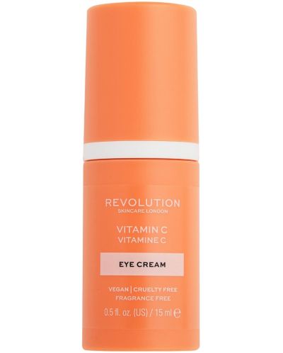 Revolution Skincare Vitamin C Озаряващ околоочен крем, 15 ml - 1
