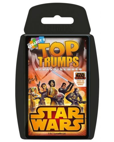 Игра с карти Top Trumps - Star Wars Rebels - 1