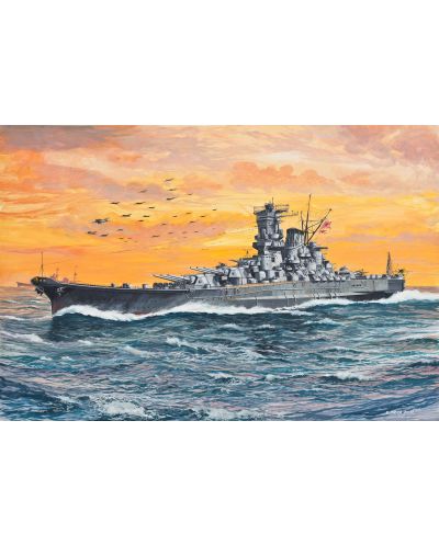 Сглобяем модел на военен кораб Revell - Yamato (05813) - 2