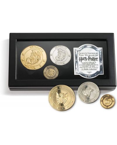 Реплика The Noble Collection Movies: Harry Potter - The Gringotts Bank Coin Collection - 1