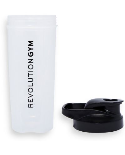 Revolution Gym Шейкър Shake It Protein, черен, 700 ml - 4