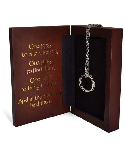 Реплика The Noble Collection Movies: The Lord of the Ring - The One Ring (Sterling Silver) - 2