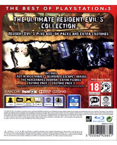 Resident Evil 5 Gold: Move Edition - Essentials (PS3) - 3