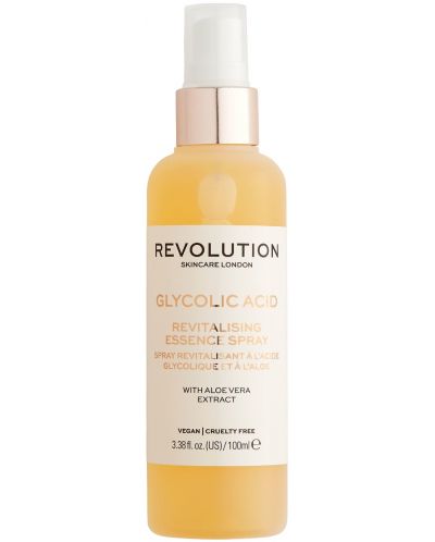 Revolution Skincare Ревитализиращ спрей за лице Glycolic Acid, 100 ml - 1