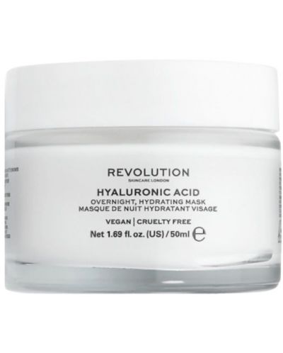 Revolution Skincare Нощна маска за лице Hyaluron, 50 ml - 1
