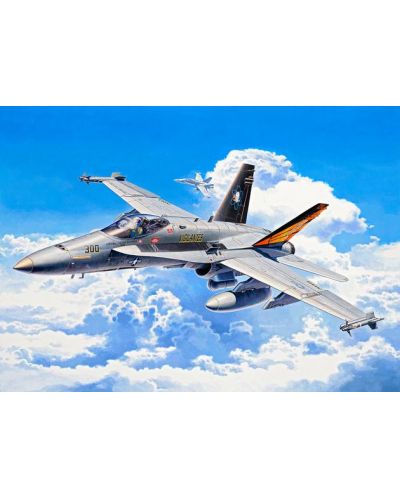 Сглобяем модел на военен самолет Revell - F/A-18C Hornet (04894) - 2