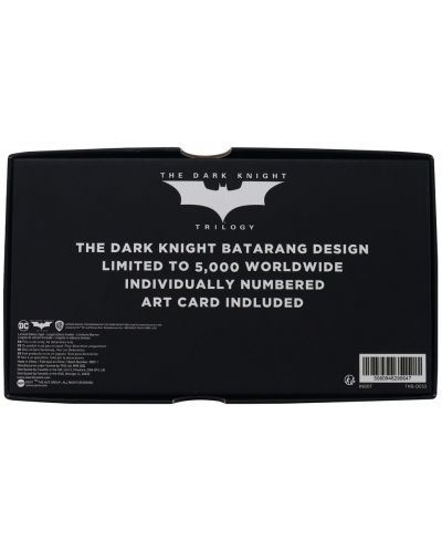 Реплика FaNaTtik DC Comics: Batman - Batarang (The Dark Knight Trilogy) (Limited Edition), 18 cm - 6