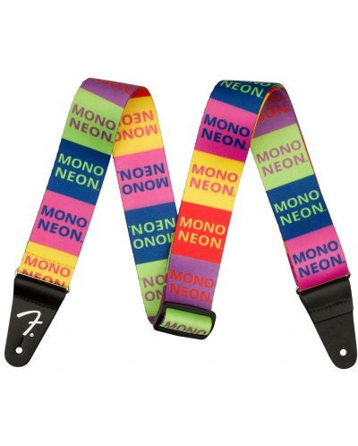 Ремък за китара Fender - MonoNeon Logo Strap, многоцветен - 1