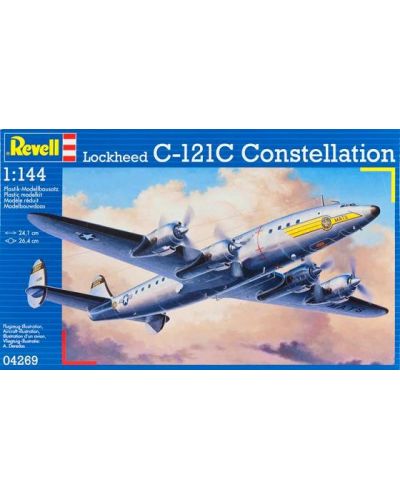 Сглобяем модел на военен самолет Revell -  Lockheed C-121C Constellation (04269) - 8