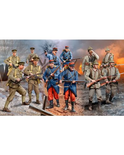 Сглобяем модел Revell - Войници от Първата световна война (02451) - 1