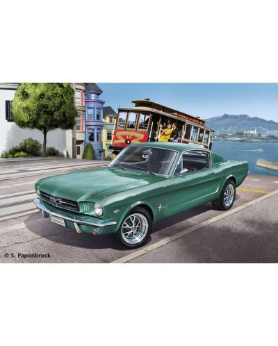 Сглобяем модел на автомобил Revell - 1965 Ford Mustang 2+2 Fastback (07065) - 2