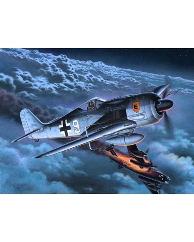 Сглобяем модел на военен самолет Revell - Focke Wulf Fw 190 A-8/R11 (04165) - 2