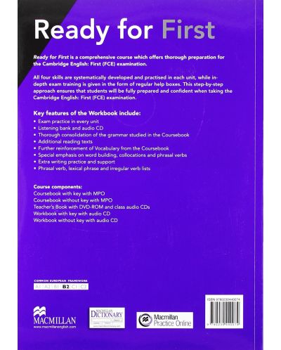 Ready for First: Workbook with key / Английски език (Работна тетрадка с отговори) - 2