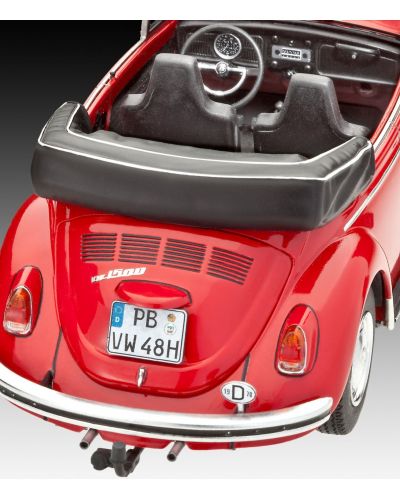 Сглобяем модел на автомобил Revell - VW Beetle Cabriolet 1970 (07078) - 2