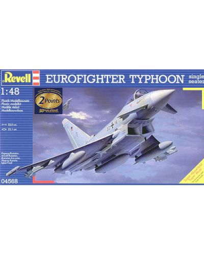 Сглобяем модел на изтребител Revell - Eurofighter TYPHOON (04568) - 4