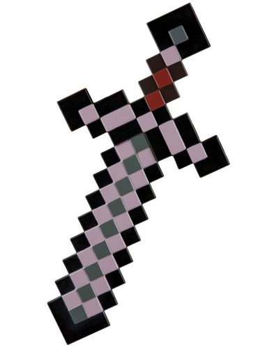 Реплика Jakks Pacific Games: Minecraft - Nether Sword, 51 cm - 1