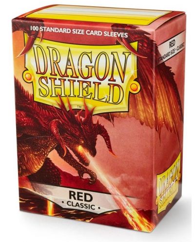 Dragon Shield Titanius Red Classic - червени (100 бр.) - 1