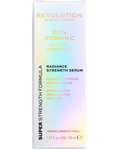 Revolution Skincare Vitamin C 20% Озаряващ серум за лице, 30 ml - 3
