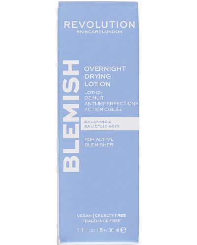 Revolution Skincare Blemish Нощен лосион за лице, 30 ml - 4