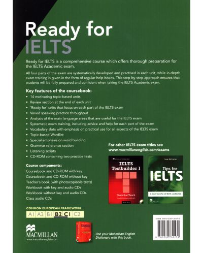 Ready for IELTS SB (no key) B2-C1: Coursebook / Английски език (Учебник) - 2
