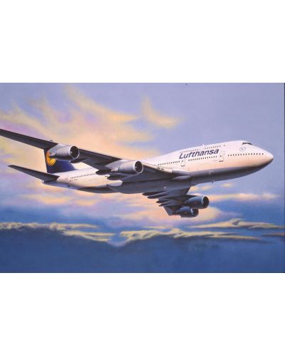 Сглобяем модел на самолет Revell - Boeing 747-400 Lufthansa (04219)