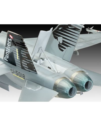Сглобяем модел на военен самолет Revell - F/A-18C Hornet Swiss Air Force (04874) - 4