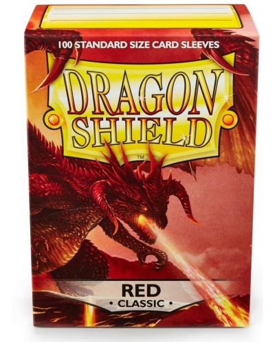 Dragon Shield Titanius Red Classic - червени (100 бр.) - 2