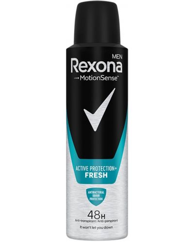 Rexona Men Спрей дезодорант Active Fresh, 150 ml - 1